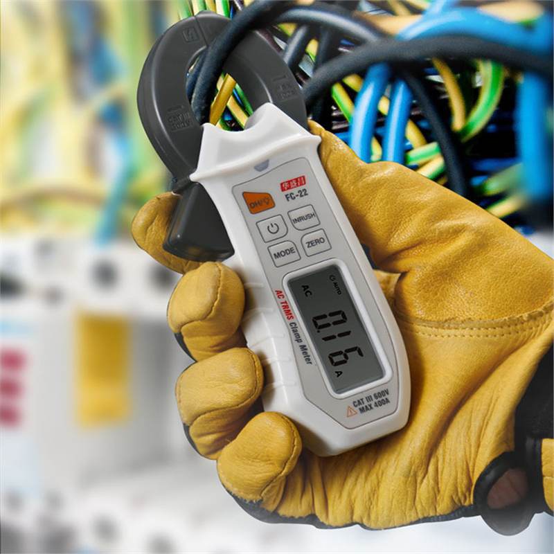 CEM华盛昌仪FC-21/FC-22数字钳形表高精度电流电压表电工