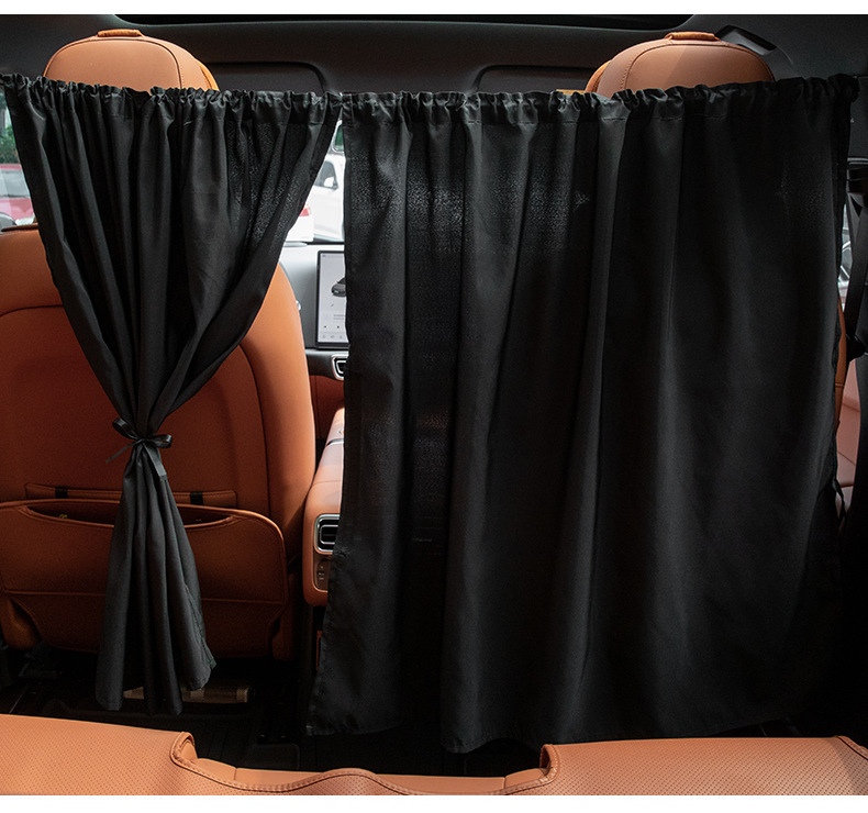 Car Partition Curtain, Sun Protection, Heat Insulation, Sunshade, Car Front and Rear Privacy Curtain, Rv Blackout Car Curtain