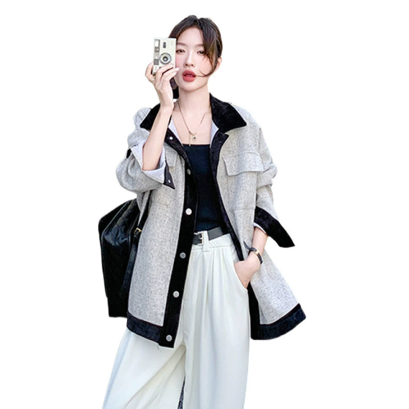 Осенняя куртка, стиль Chanel, для подростков, оптовая продажа