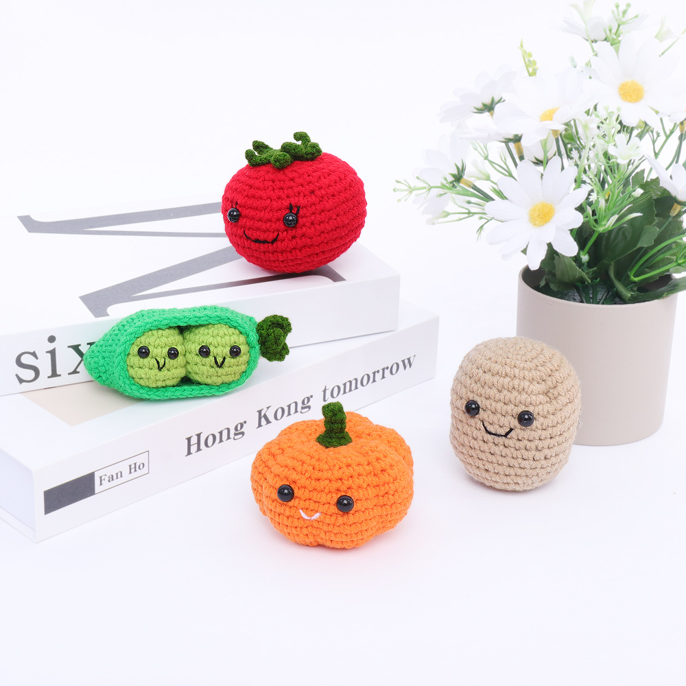 Knitted Vegetable Toy 8
