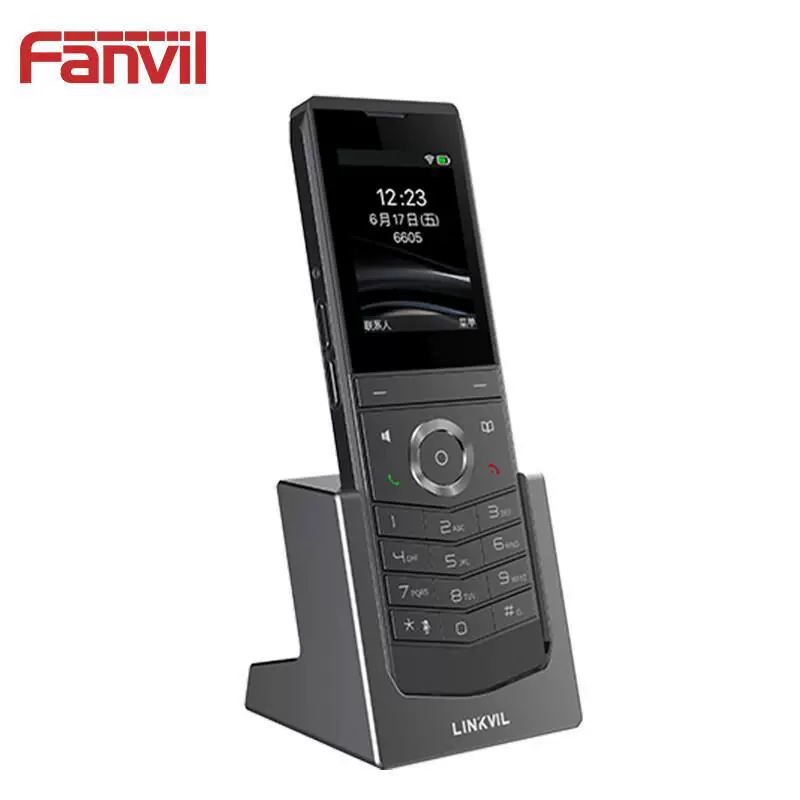[Fanvil Fangwei W611W портативный Wi‑Fi телефон/IP67 пылевлагозащита/совместим с беспроводными гарнитурами]