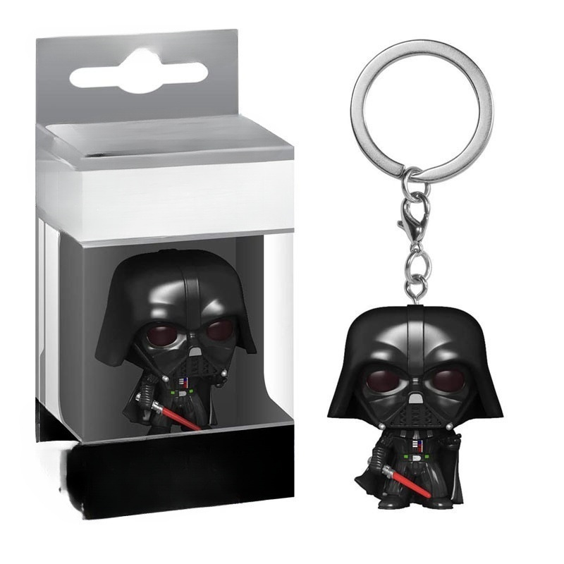 Star Wars Perimeter Mandalorian Boba Keychain Stormtrooper Vader Hecho a mano Keychain Colgar