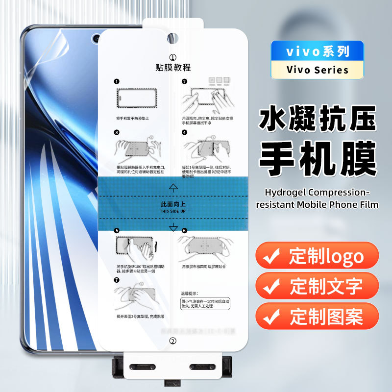 适用vivoIQOO15/NEO10pro/Y500高清EPU水凝膜X300pro防刮手机贴膜
