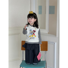 婴儿衣服女童春装韩版时尚套装婴幼儿女宝宝新款春秋款童装三件套