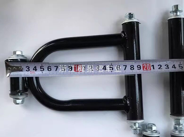 Modified Four-Wheel Go-Kart Front Suspension Steering Kit, Little Bull Atv Front Drum Brake Rocker Arm, Fork Shock Absorber