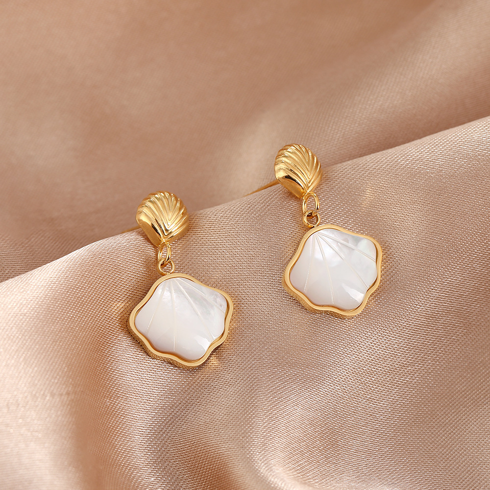 Designer style personalized temperament earrings concave irregular earrings fashion creative diamond earrings_voghion.com