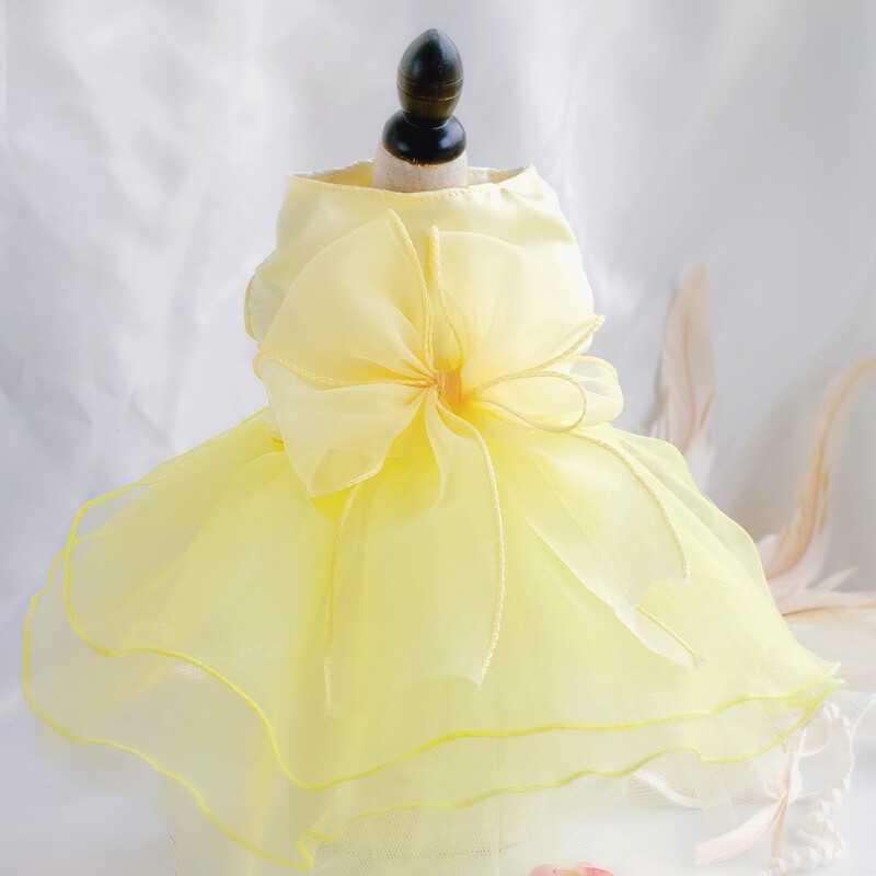 Pet supplies small wholesale a generation of dog wedding dress pet skirt dress pet clothes cross-border Amazon