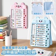 自律打卡器记录表计划表暑期每日作息时间作业管理墙贴任务安排表