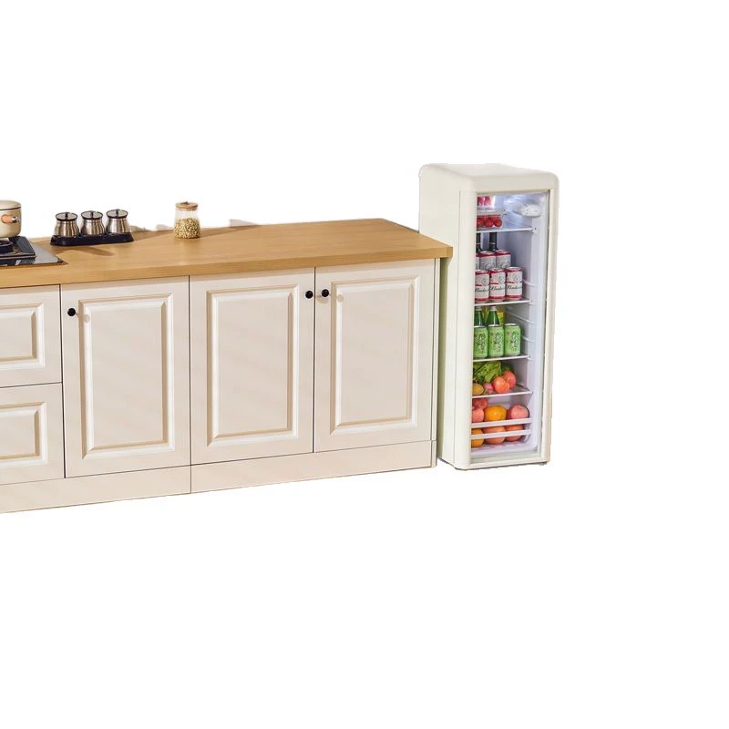 Vili Bing Bar Home маленький прозрачный стеклянный холодильник для вина, офисный красный вино ретро холодильник, экономия энергии первого уровня