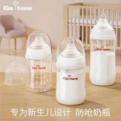 ガラス製哺乳瓶は、有名な同じスタイルの哺乳瓶アクセサリーに適応し、哺乳瓶は広径のベビーシリコンソフト乳首です。