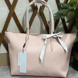 大号横款L 法国新款女包购物袋大容量单肩包手提饺子包托特包