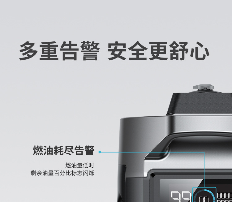Ecoflow Zhenghao Intelligent Dual-Fuel Generator Oil and Gas Dual-Purpose Automatic Start and Stop 1800W 1600W