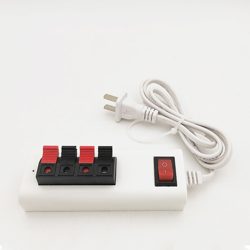 厂家批发 led灯具测试夹老化线夹 四位4P试灯夹子 LED灯测试线