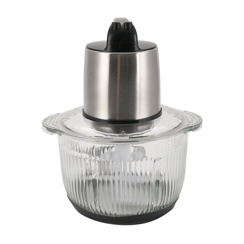 5L 대용량 유리 크로스 보더 주방 가정용 전기 고기 분쇄기 다기능 고기 분쇄기 4 칼 고기 믹서