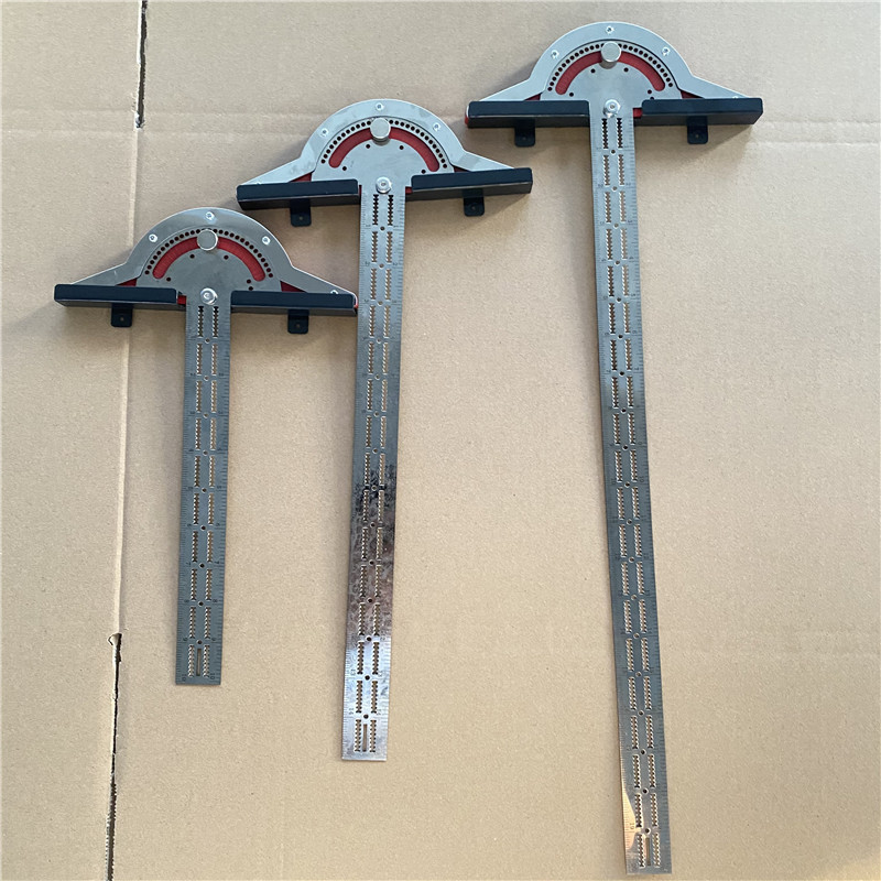 跨境Woodworkers Edge Rule木工尺 木工边缘尺刻度尺测角尺工具