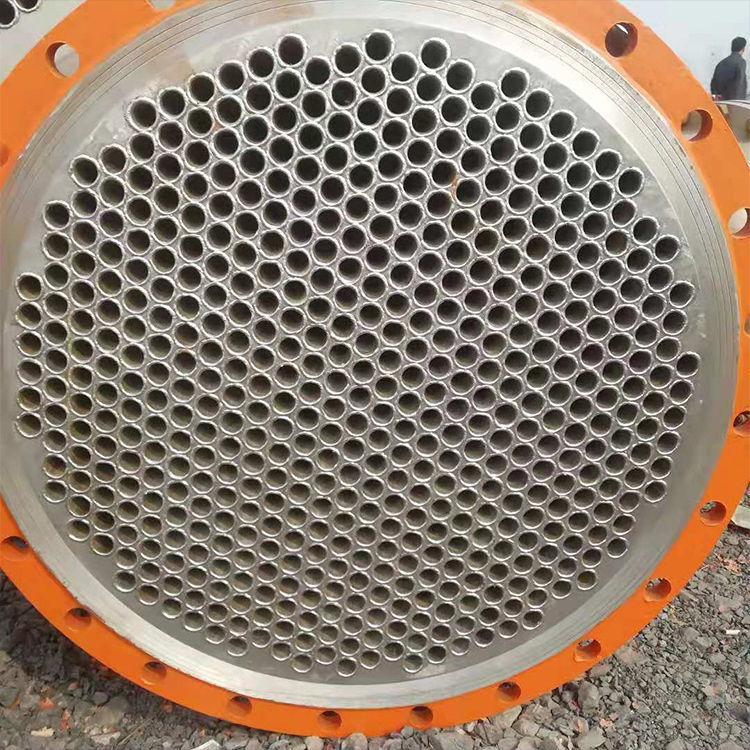 销售二手不锈钢冷凝器 列管冷凝器12方钛材 成色新