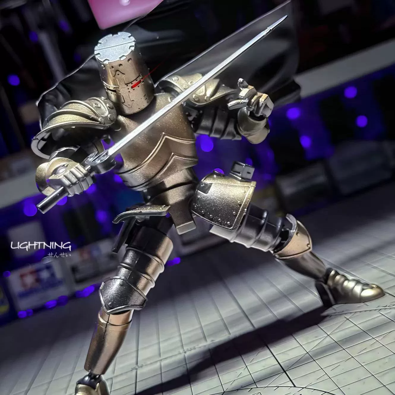 Трансграничные мульти-суставные могут быть собраны средневековые воины-куклы седьмого поколения двойные броня куклы оптом