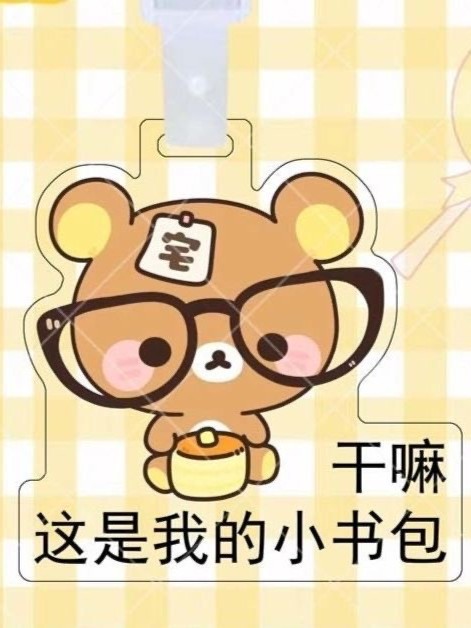 Colgar decoración fácil oso divertido adorable etiqueta de equipaje acrílico perimetral transparente de doble cara con el mismo tipo de equipaje anti-perdida