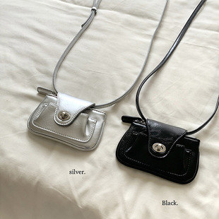 Niche Designer's Same Mini Coin Purse for Women 2025 Korean New One-Shoulder Cross-Body Chain Lock Lipstick Bag