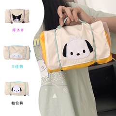 Miniso's same style Japanese Sanrio toiletry and cosmetic bag, cute, portable, large-capacity rope folding storage bag