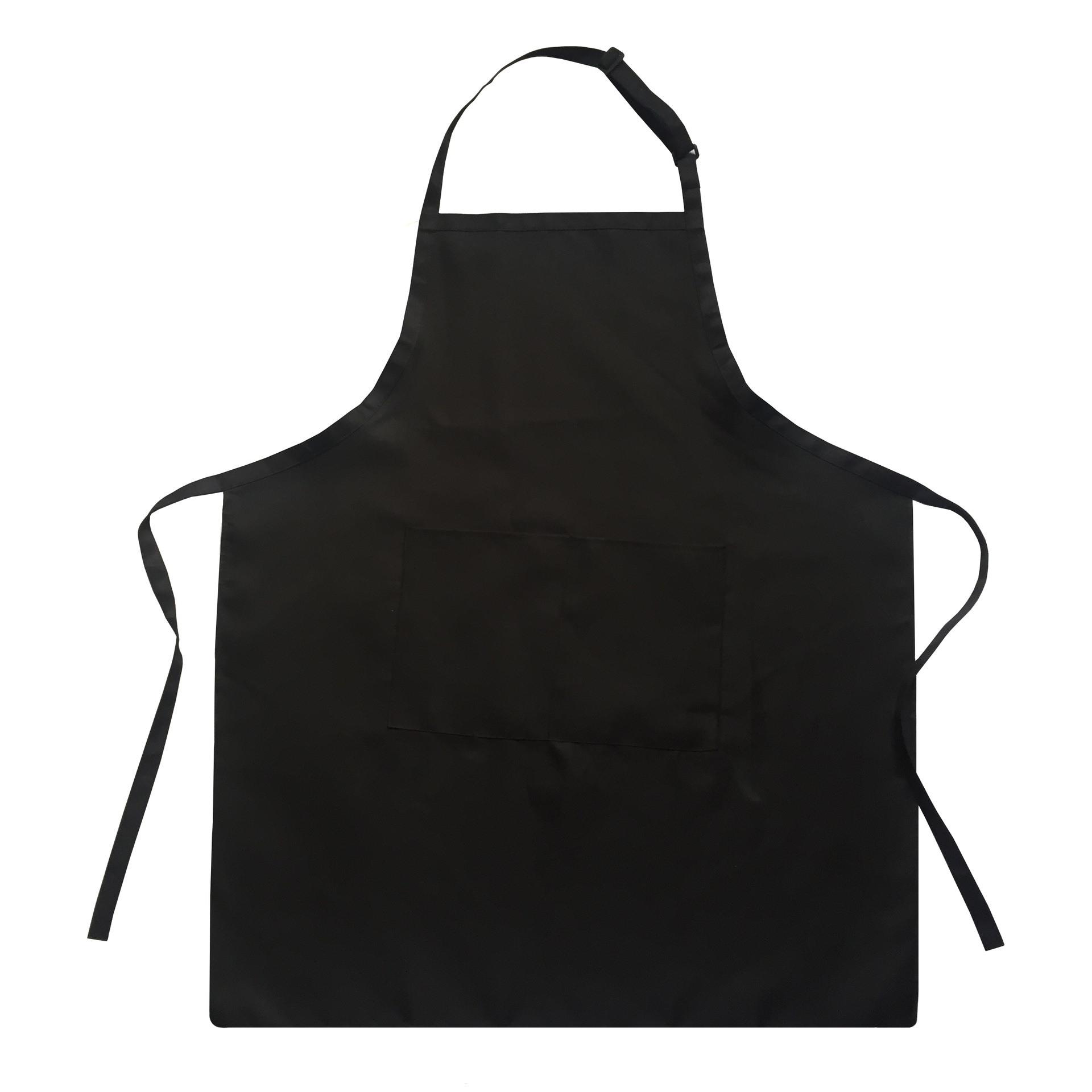 Amazon cocina delantal negro en stock hebilla ajustable de gran tamaño impreso LOGO delantal hombres y mujeres publicidad transfronteriza delantal