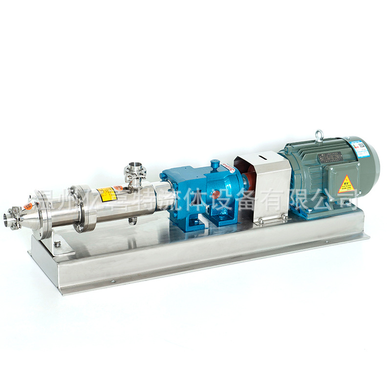 Bomba de tornillo mayorista de acero inoxidable puede transportar floculante y otros medicamentos bomba de agua de autoaspiración resistente a la corrosión