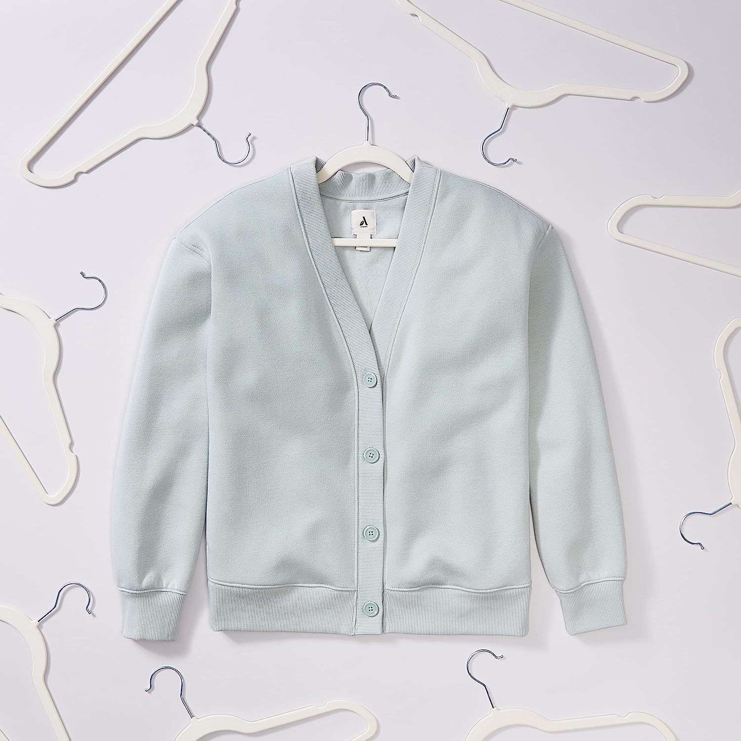 Multifuncional acabador antideslizante flocado percha de ropa de plástico húmedo seco para colgar ropa mágica doméstica sin marcas percha de ropa