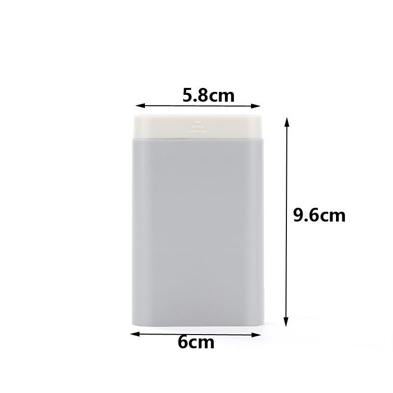 라이트 그레이 6그리드 [밀폐 및 방습/식품등급 소재]