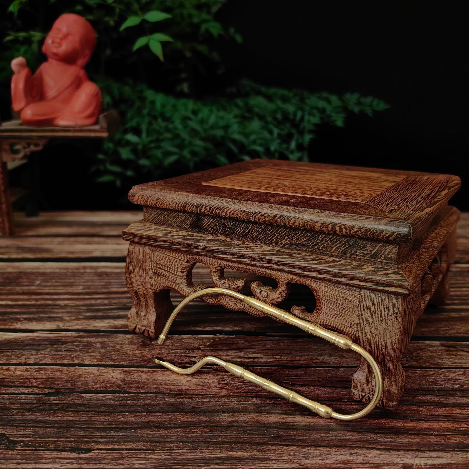 핀셋(대나무 손잡이)