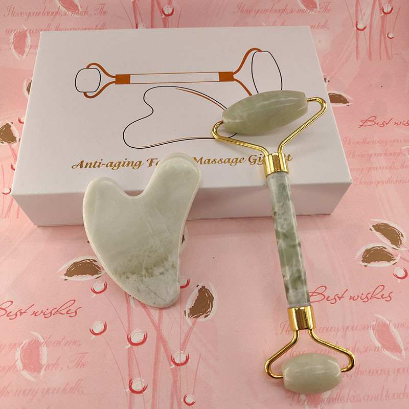 玉石滚轮按摩器甲翠