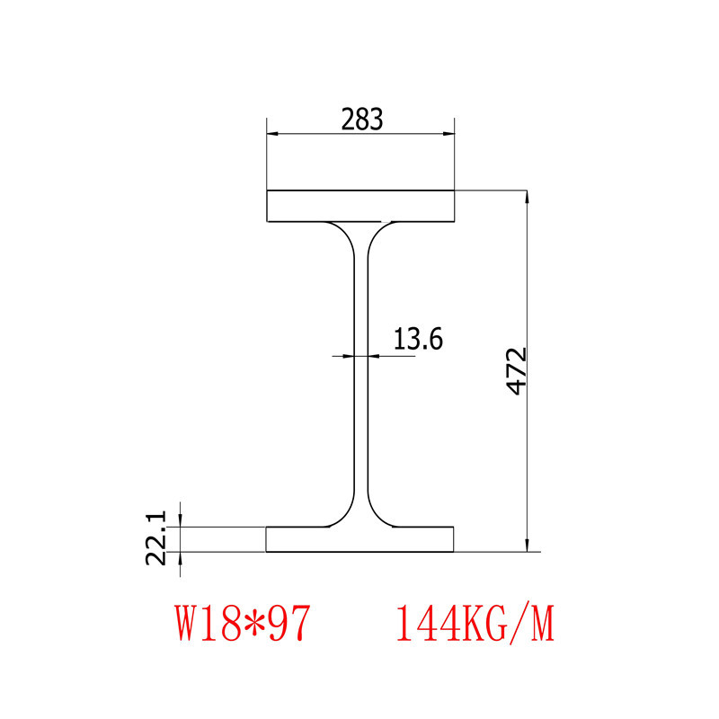 美标H型钢W18x11x97日照生产批发零售价格美标钢板