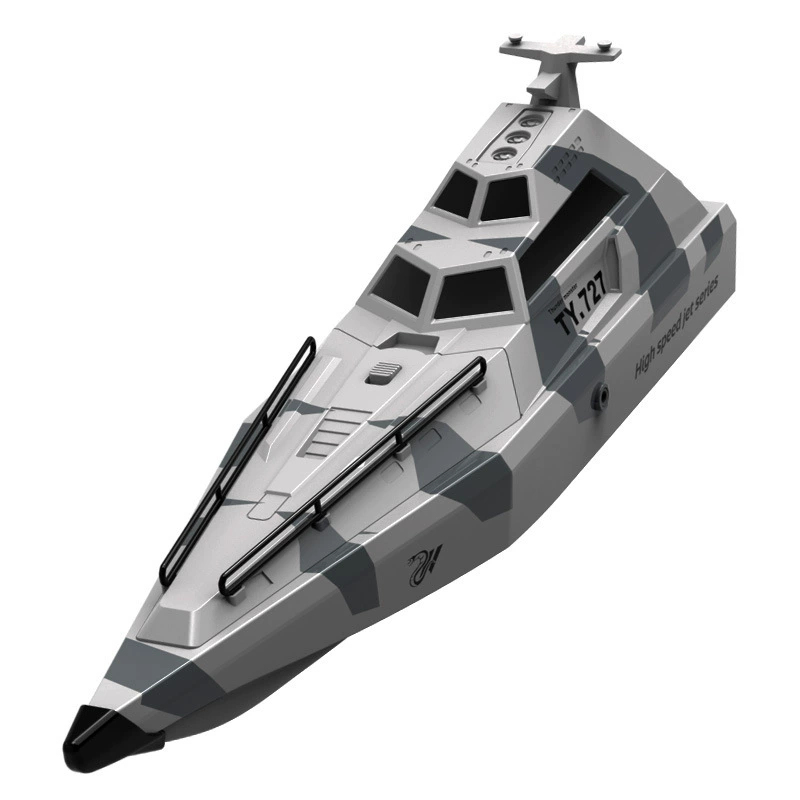 High speed waterproof water speedboat, ship model, minifigure for boys