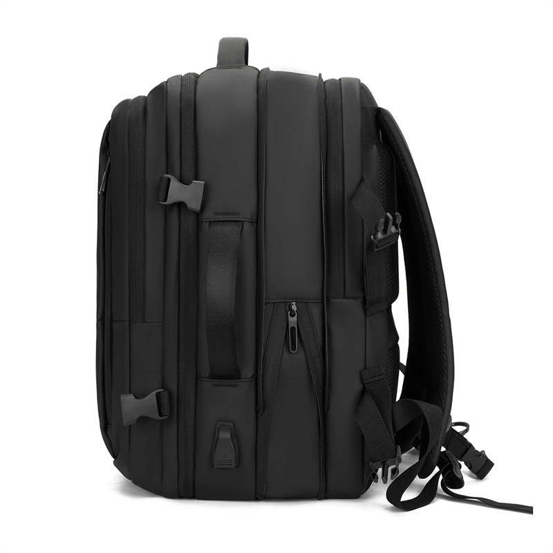 Mochila de hombre transfronteriza expandida bolsa de computadora de negocios multifuncional de gran capacidad de viaje de negocios mochila logotipo impreso