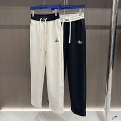 高品质欧货休闲裤男秋季时尚拼色时尚潮流运动卫裤百搭显瘦直筒裤