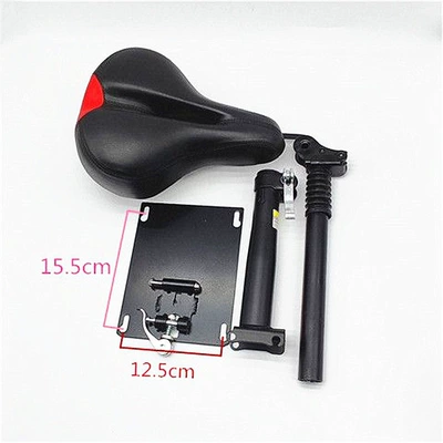 Folding Mobility Scooter 8inch Electric Scooter Seat Spring Shock Absorber Seat Post Cushion Thickened Comfort Accessories (Qatlanan elektrik velosipedlər) - a-set-of-8-inch-folding-seats