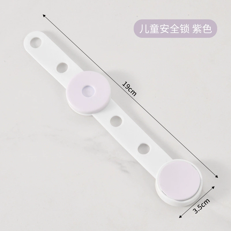 Child Safety Drawer Lock Melbonsen, Transparent 3M Adhesive, Adjustable 11.3/16.7 cm