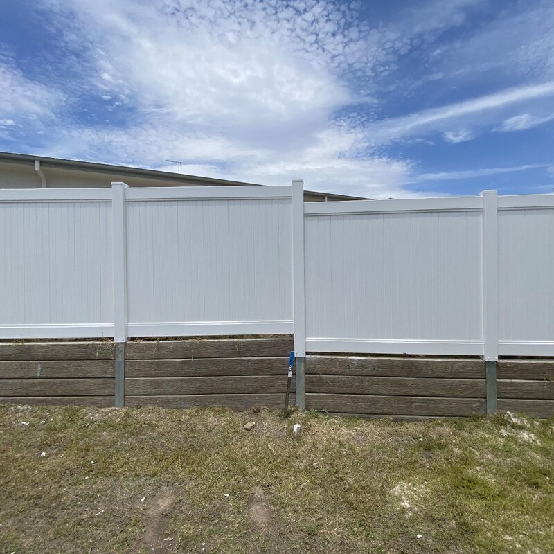 Hot-Selling Heavy-Duty White Privacy Vinyl Fence Panels for Residential Use