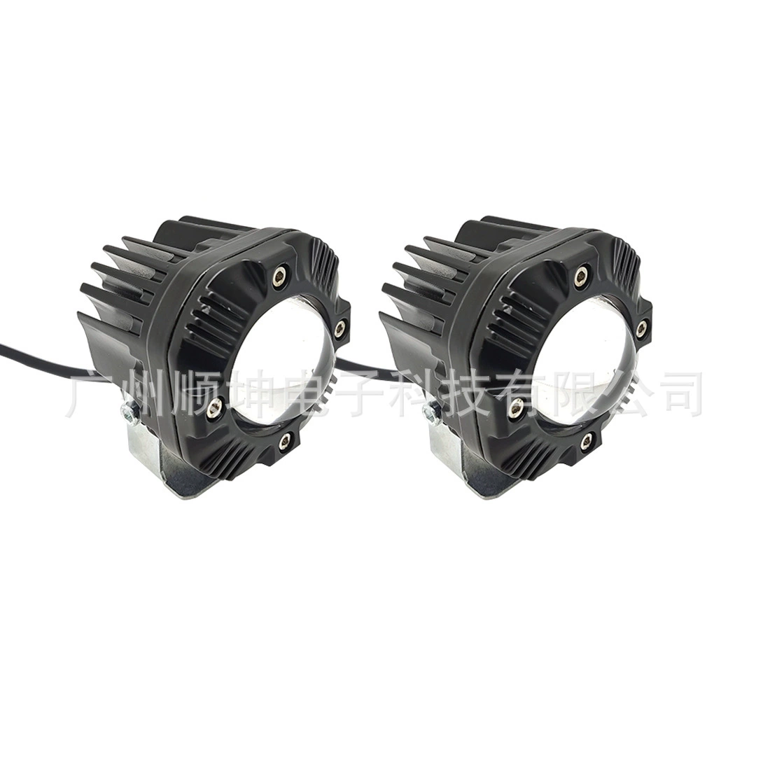 Автомобильный светодиодный лазерный пистолет двухцветный прожектор супер яркие линзы дальнего света пистолет мотоцикл электрическая модификация поставляется с касательной вспышки