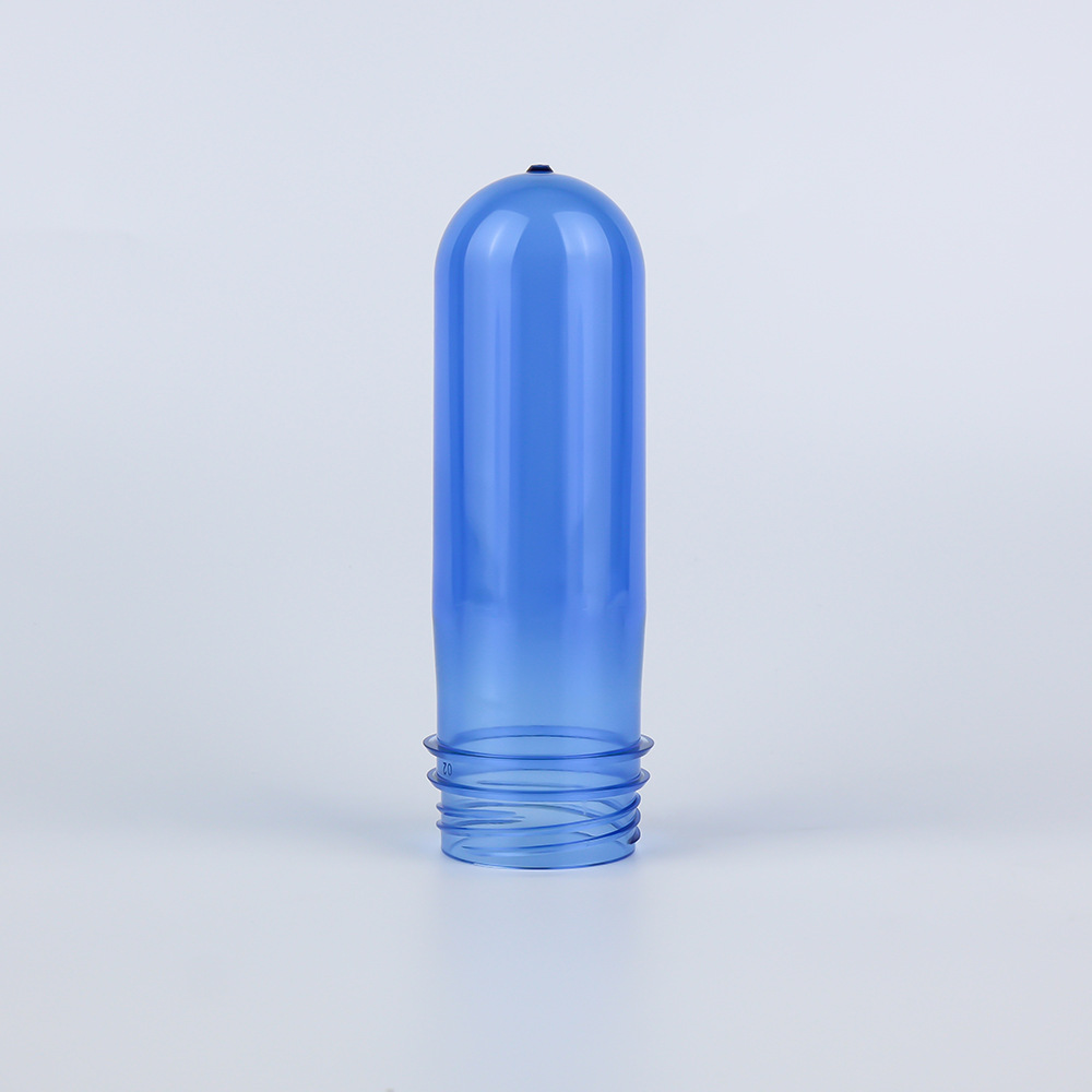 Fábrica directa de 45mm PET embotellas de alta transparencia de grado alimenticio desechable embotellas de agua mineral soporte personalizado