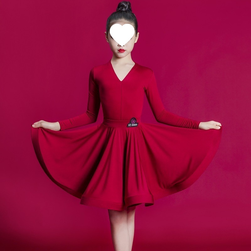 Burgundy long sleeves☆★ / 110☆★