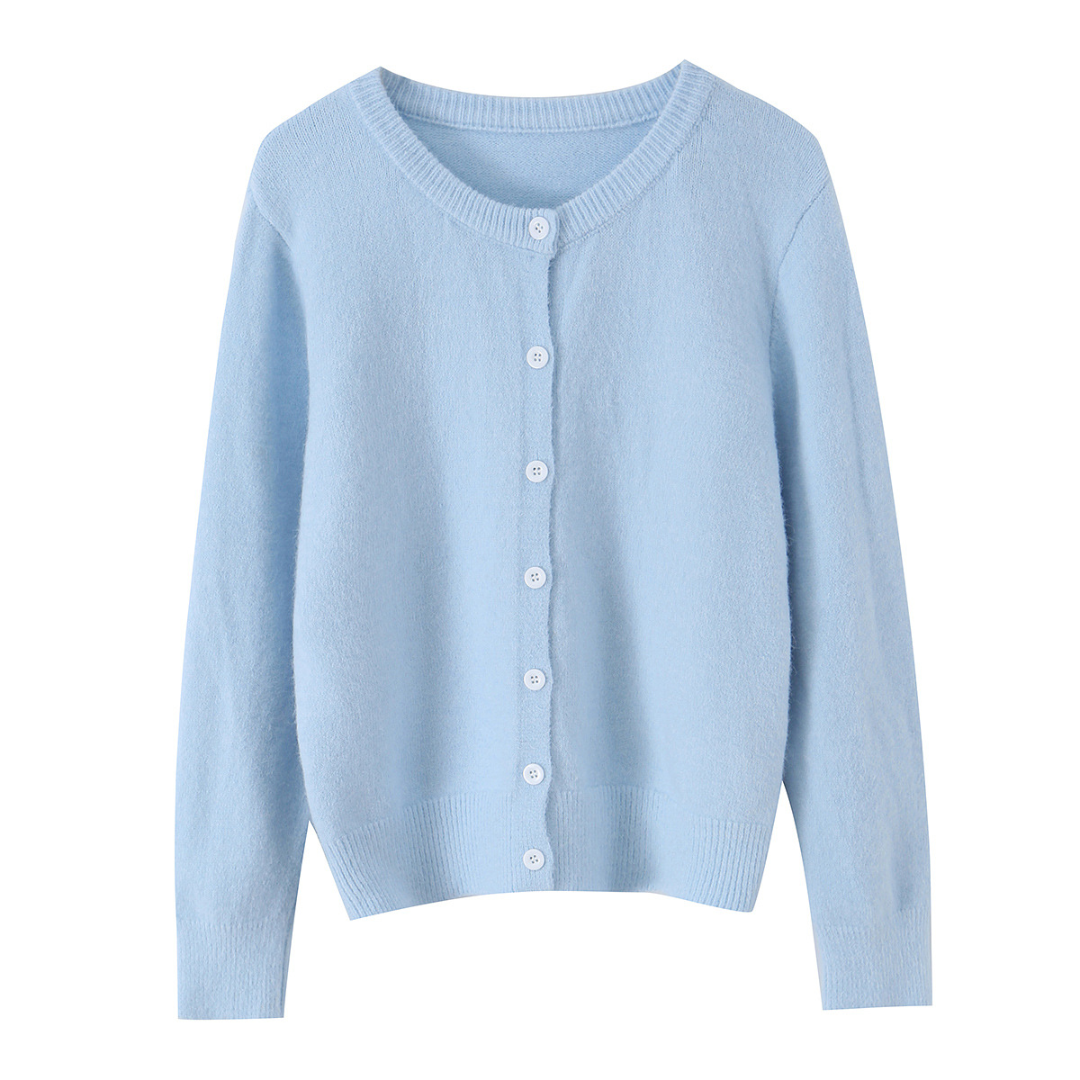 ZAZA estilo europeo al por mayor estilo de moda de mujer estilo de diseño casual estilo cardigan de color sólido suéter