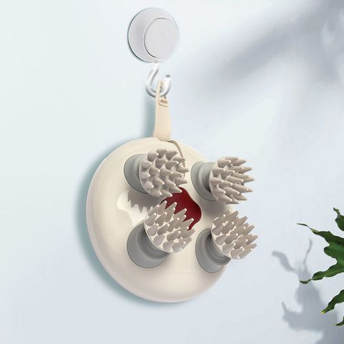 Cross-border best-selling smart head massage device relaxation reliever electric human-like hand kneading waterproof scalp massage instrument