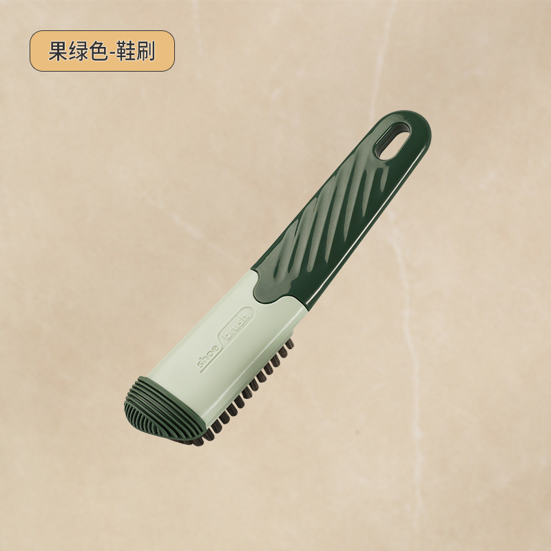 Cepillo de zapato de chocolate, cepillo de ropa, cepillo pequeño de plástico simple para el hogar, cepillo de limpieza de zapatos, cepillo de tablero, zapatos de lana suave multifuncionales