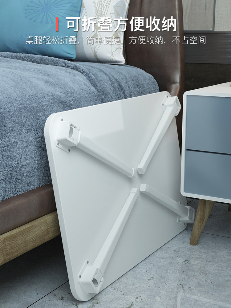 Bedside small table, increased simplicity household rental simple folding desk dormitory study desk bedroom student writing desk