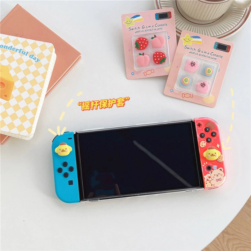 Совместимо Nintendo Switch Melati игровая консоль рукоятка чехол рукоять крышка наконечник