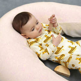 ins2021跨境 金豹子男女宝宝春秋婴儿服 长袖连体哈衣0-2岁爬服