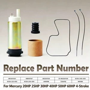 Fuel Injection Four-Stroke Engine 892267A51 Fuel Pump Filter Suitable for Mercury 20-60 Horsepower