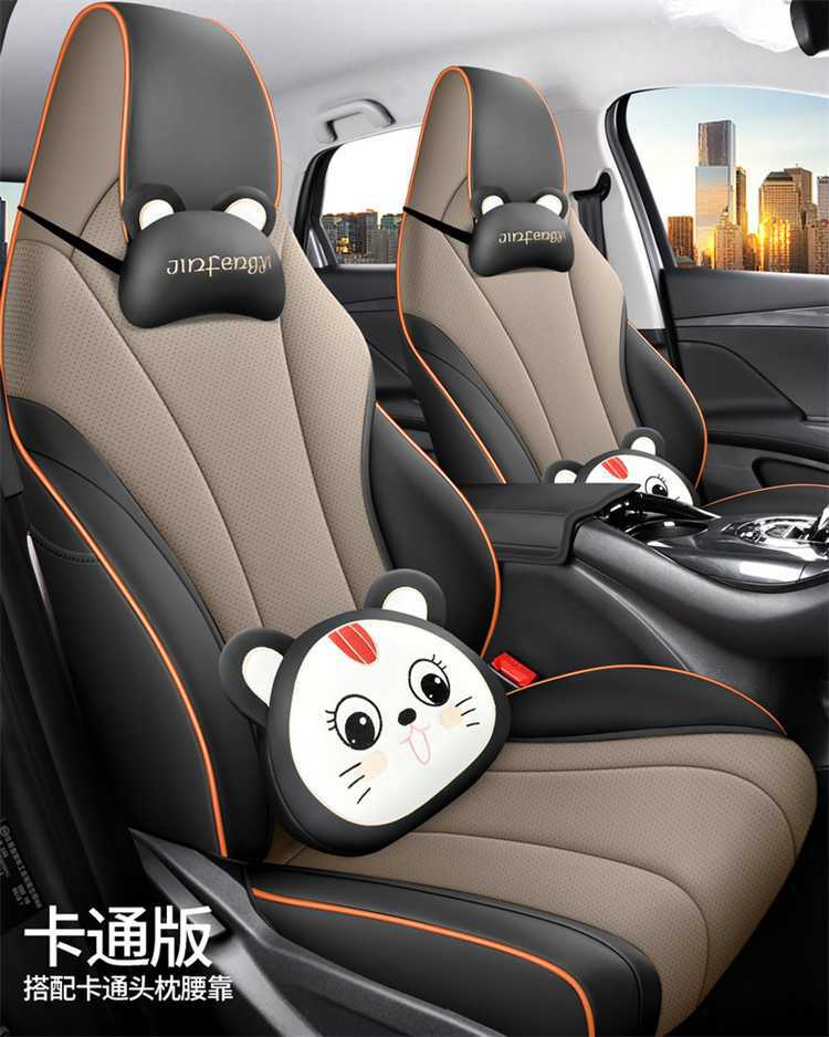 25 models of BYD Dolphin car seat covers, suitable for all seasons, with full coverage and breathable leather seat cushions