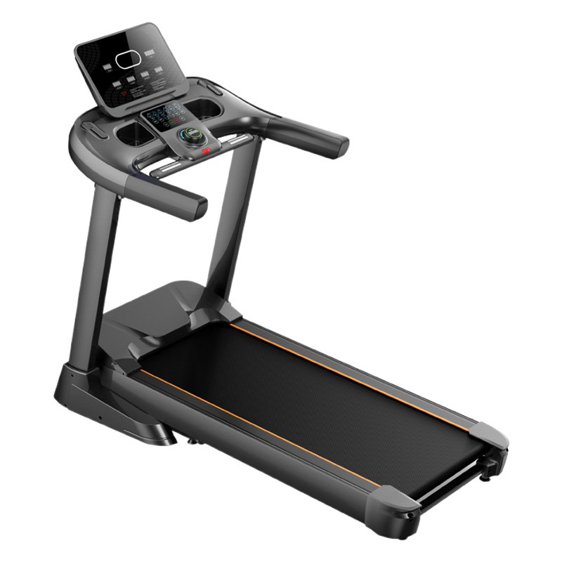 Caminadora eléctrica comercial grande con inclinación para gimnasios, equipo de fitness silencioso transfronterizo, caminadora de interior.