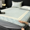 Fitted sheet-Nicole-Blue